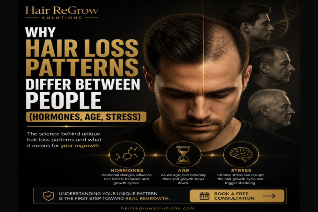 Shocking Reasons Why Hair Loss Patterns Differ In 2026: Hormones, Stress &Amp;Amp; Genetics