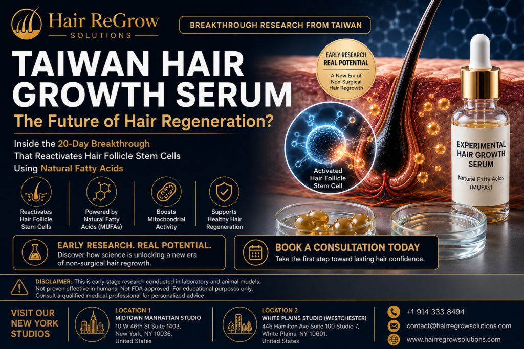 Taiwan Hair Growth Serum: The Science Behind The 20-Day Hair Regrowth Breakthrough