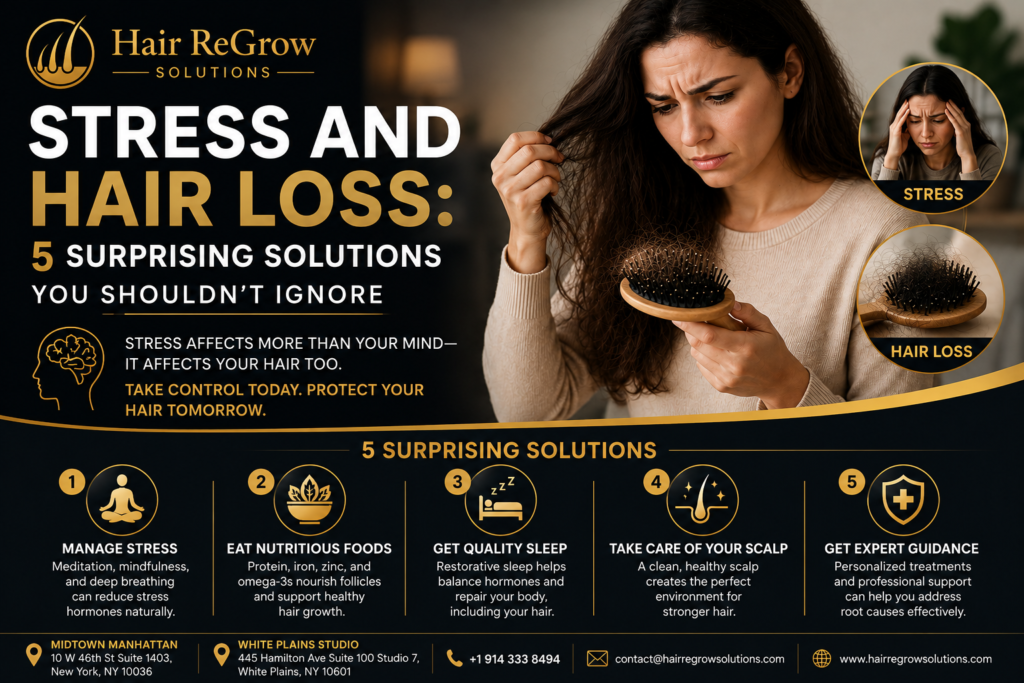 Stress And Hair Loss: 5 Surprising Solutions You Shouldn’T Ignore